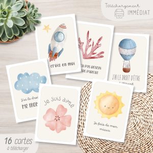 Mes cartes d'affirmations positives