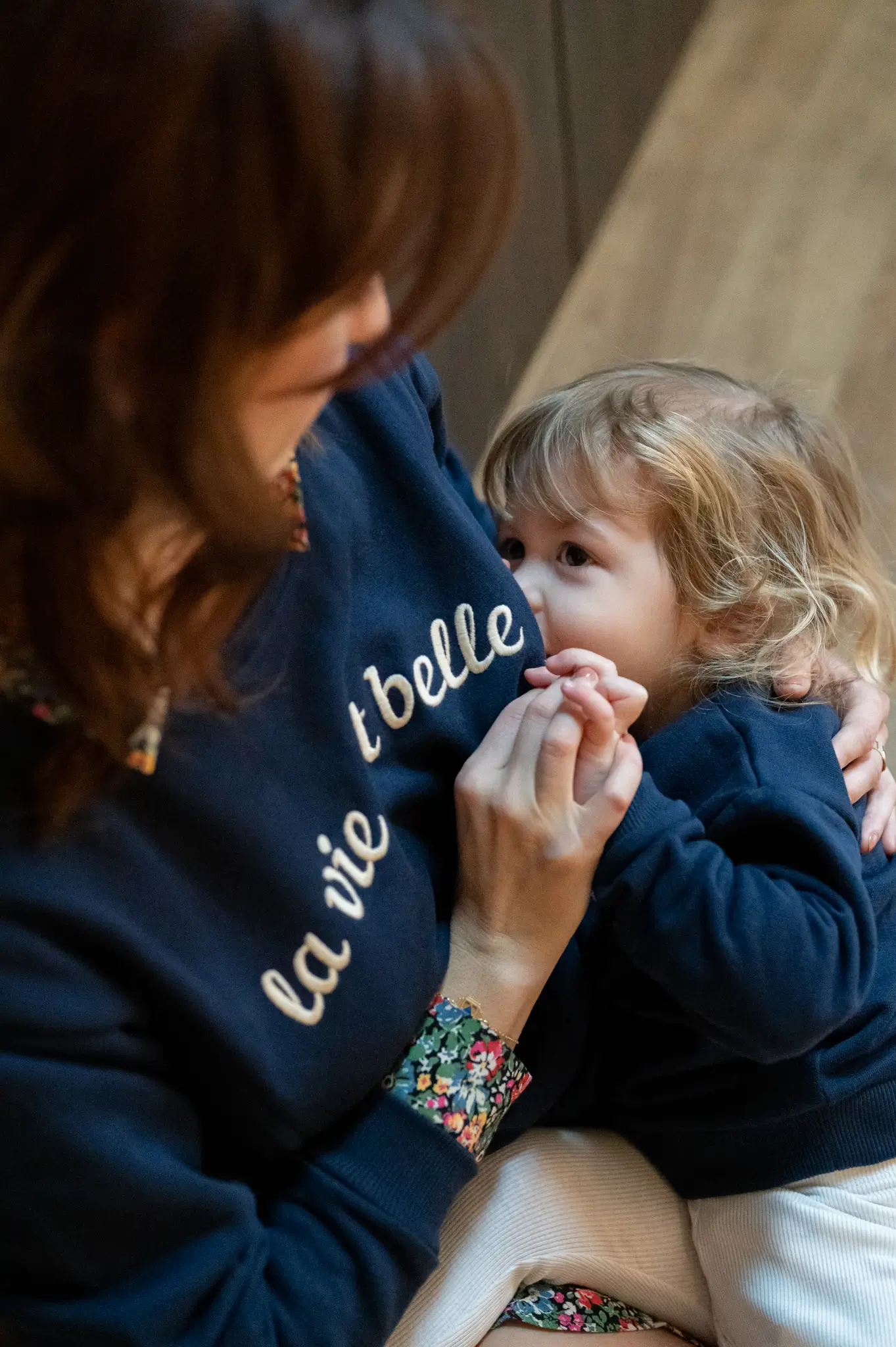 Sweat Grossesse et Allaitement "La Vie Est Belle" – Image 7