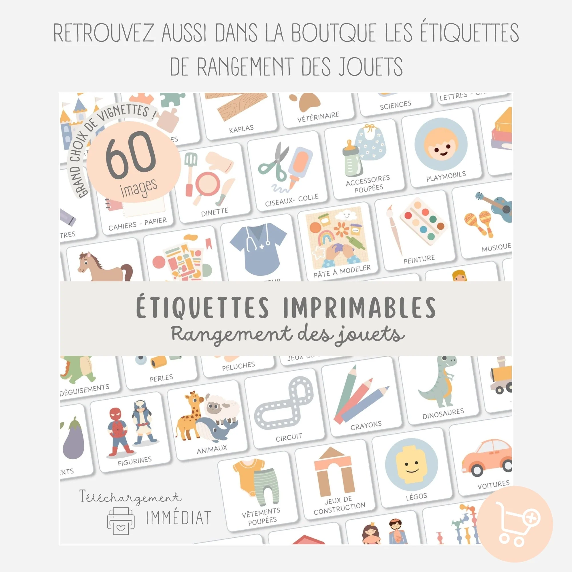 Etiquettes rangement des vĂȘtements enfant â Image 9