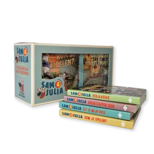 Uitdeelboekjes van Sam & Julia
