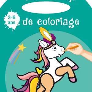 LES LICORNES MON PANIER DE COLORIAGE
