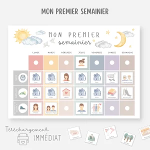 Mon premier semainier