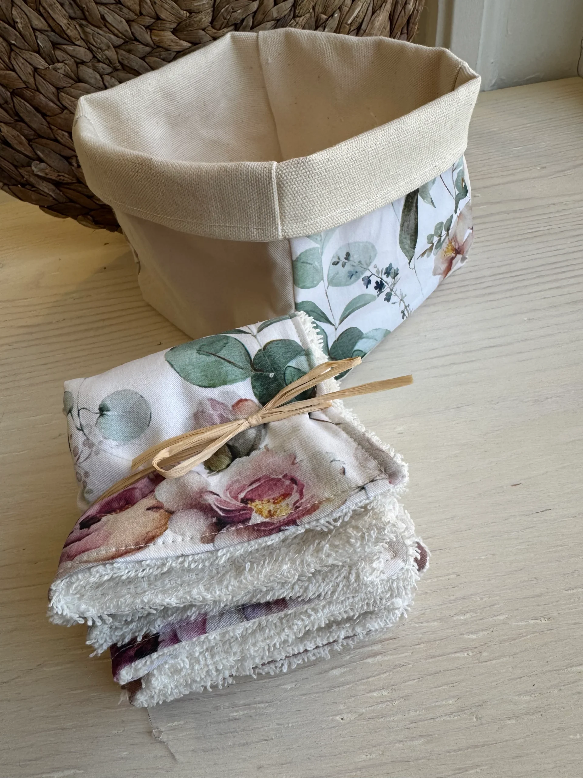 Débarbouillettes, lingette, taille 8x8'' vient en ensemble de 4 – Image 9