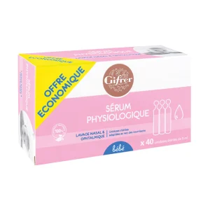 GIFRER SERUM PHYSIOLOGICA BTE X 40 UNIDOSES 5ML