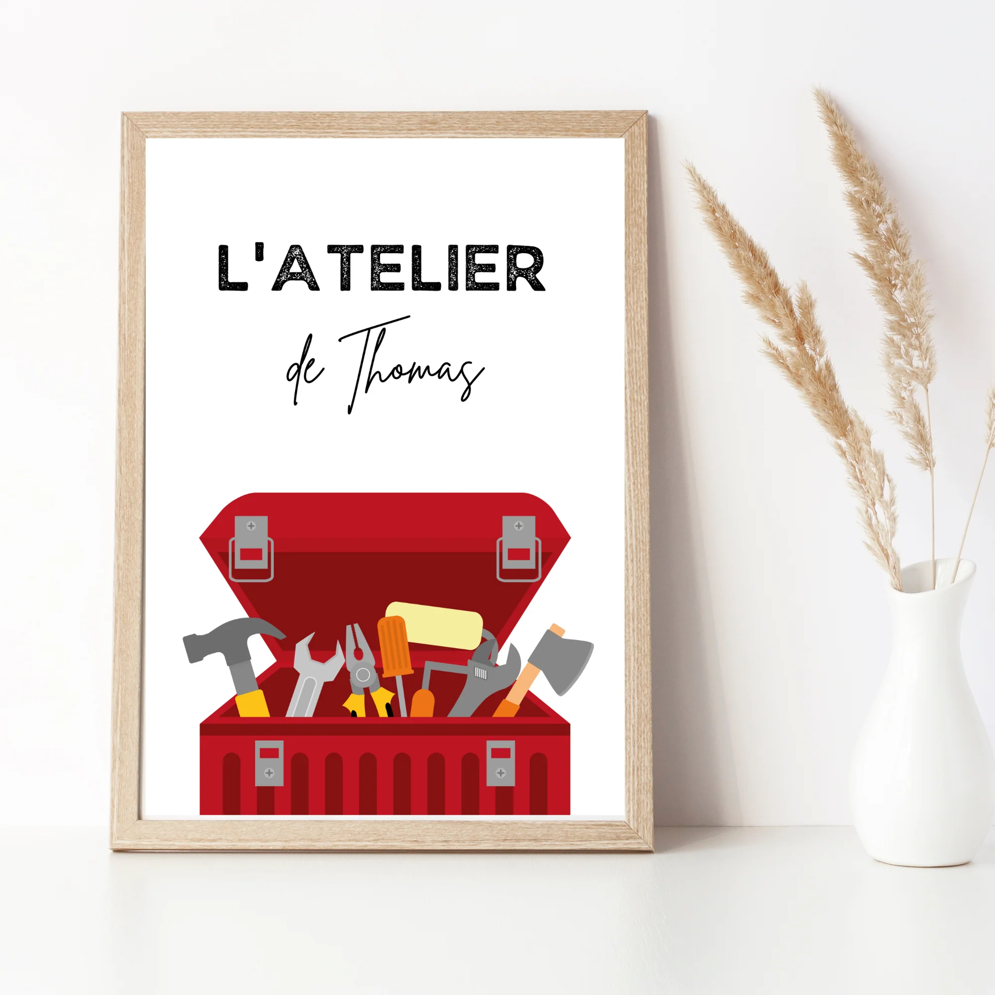 Atelier de bricolage personnalisée - Poster pour bricoleurs par Le Temps des Paillettes – Image 6