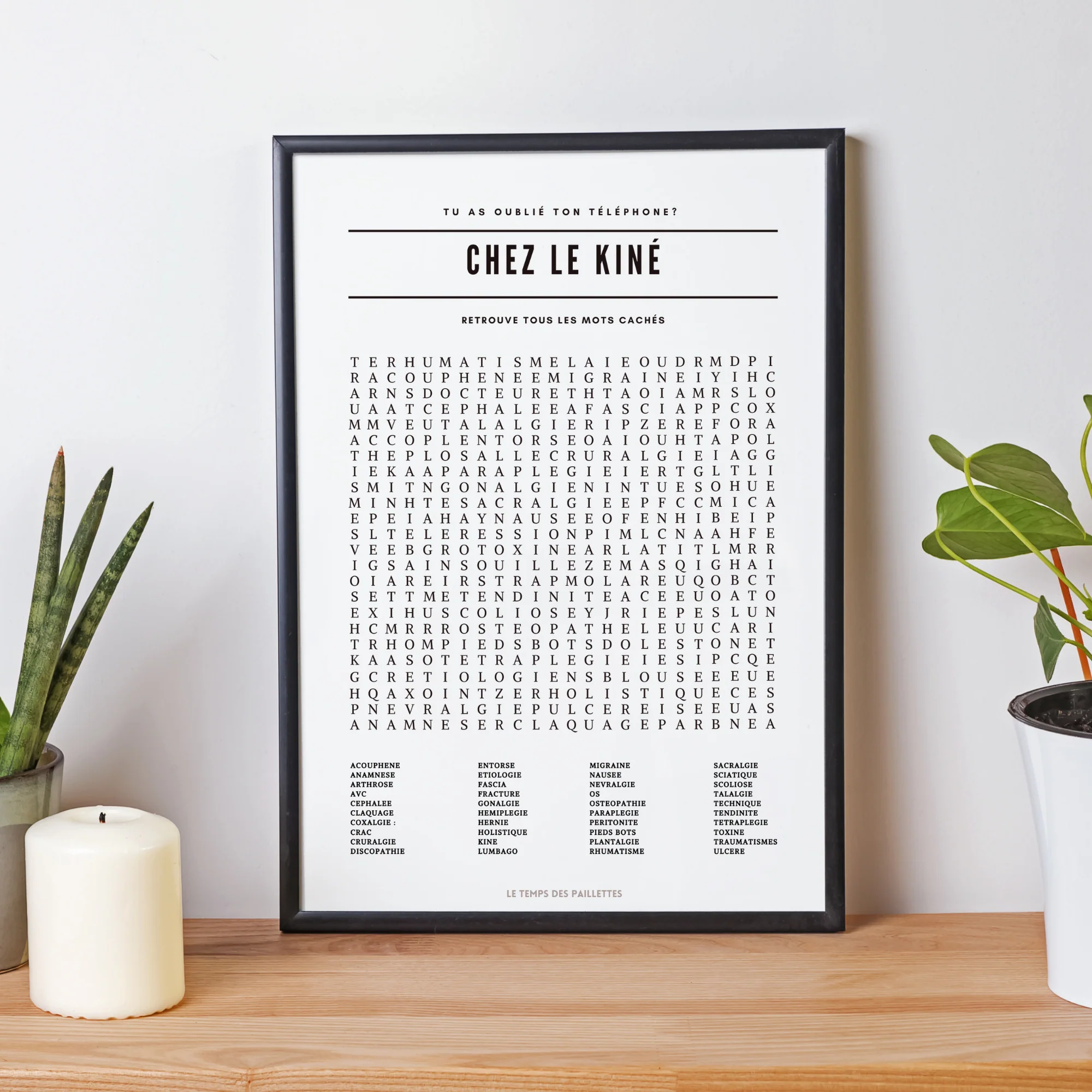 Duo 2 Posters pour salle d'attente kinésithérapeute - Affiche chez le kiné – Image 4