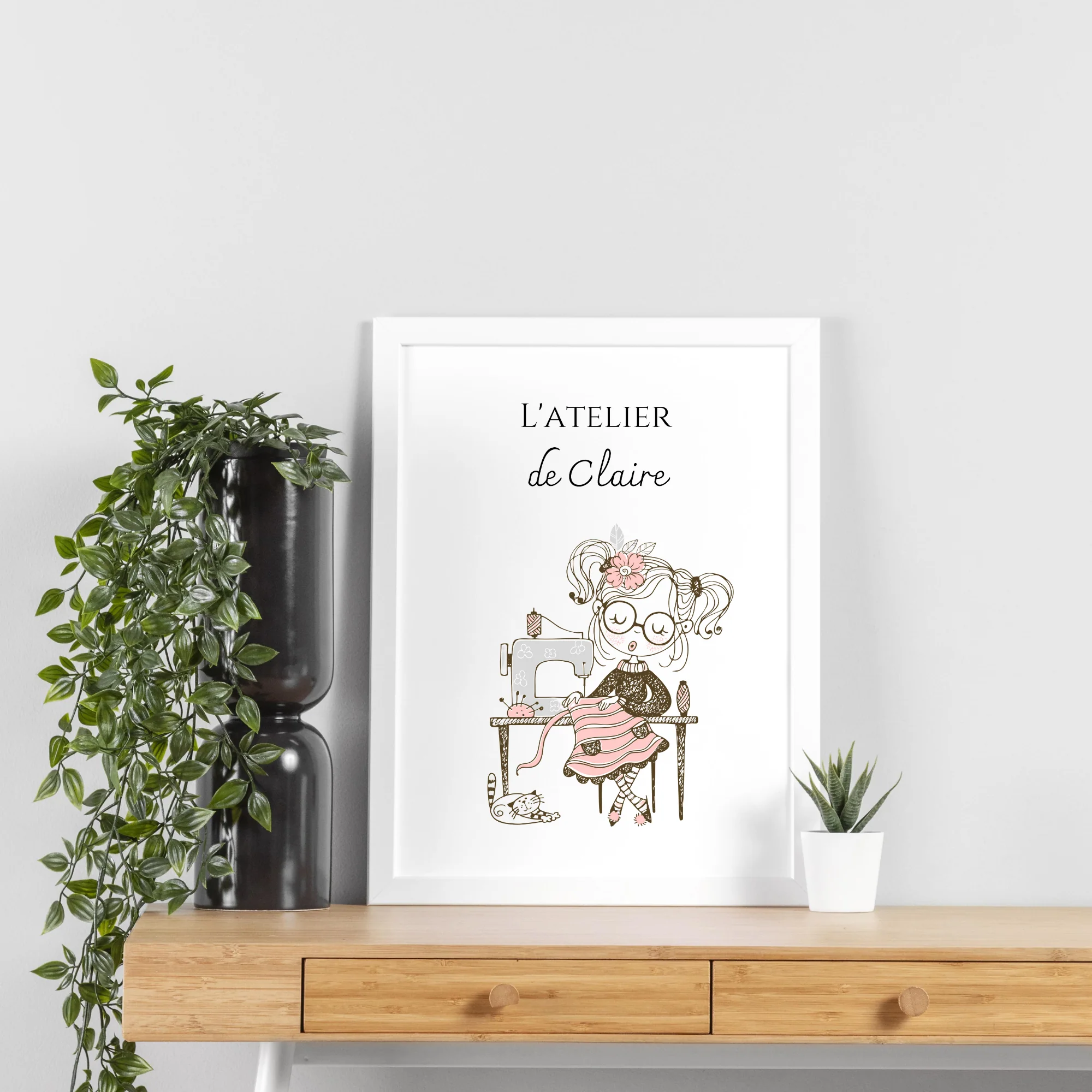 Affiche Atelier de Couture Personnalisée – Image 3