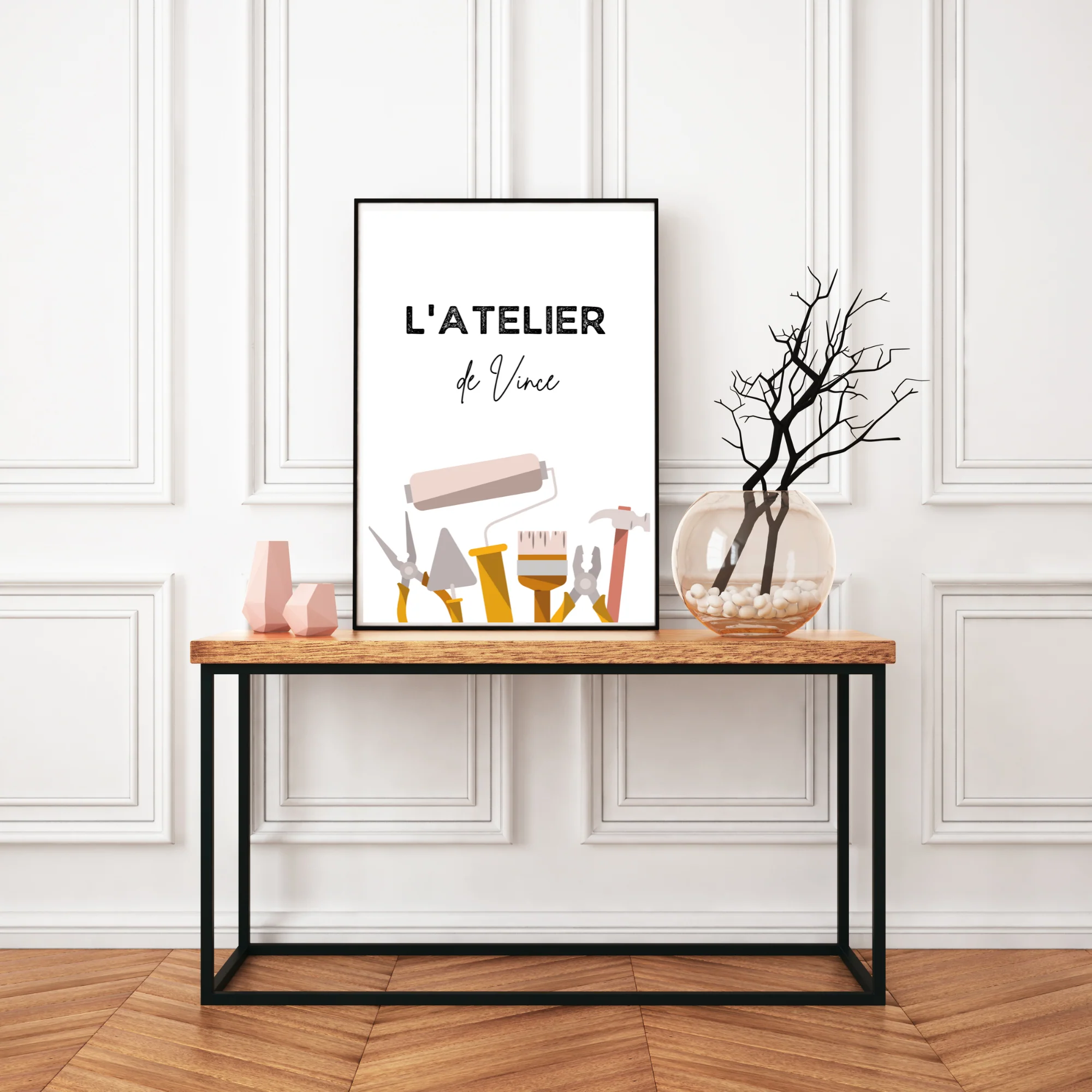 Atelier de bricolage personnalisée - Poster pour bricoleurs par Le Temps des Paillettes – Image 3