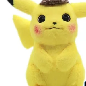 Peluche Pikachu Détective