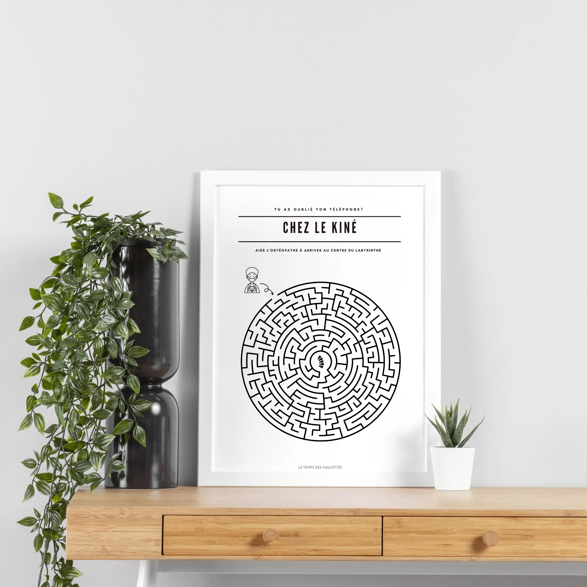 Duo 2 Posters pour salle d'attente kinésithérapeute - Affiche chez le kiné – Image 6