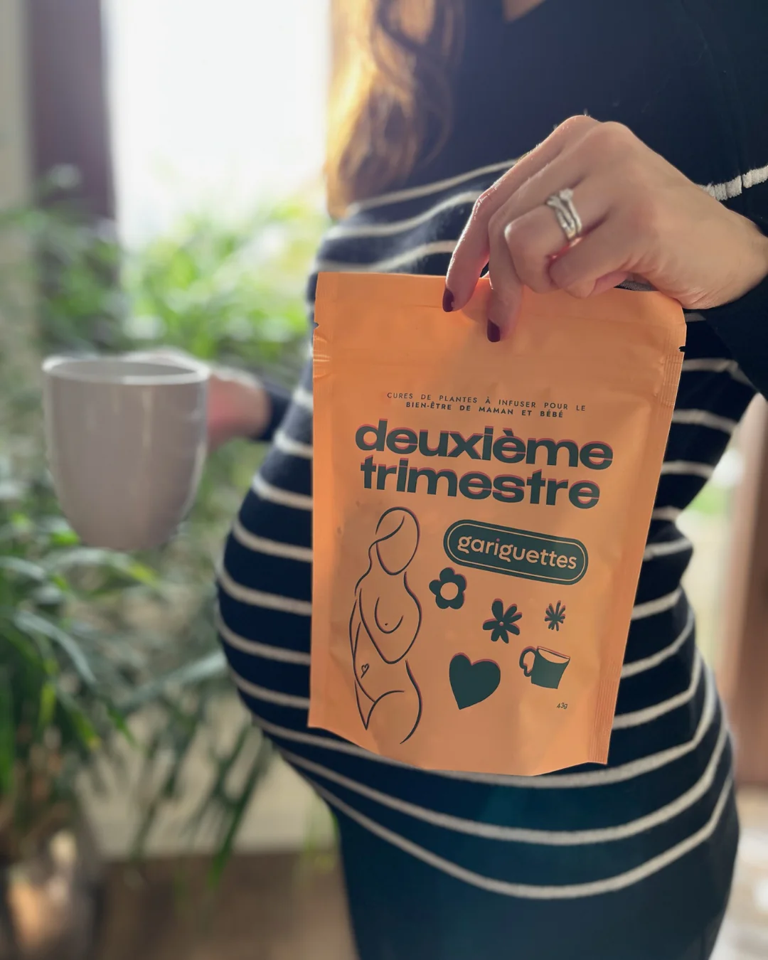 Infusion 2ème trimestre - constipation, jambes lourdes