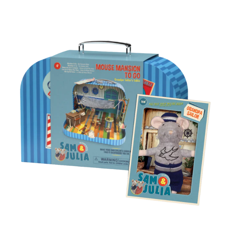 Cabin To Go + Grandpa Sailor Plush Bundle – Image 2