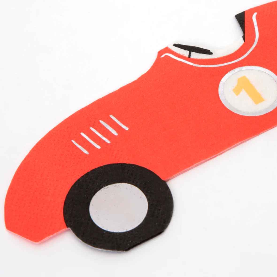 16 serviettes voiture de course – Image 2