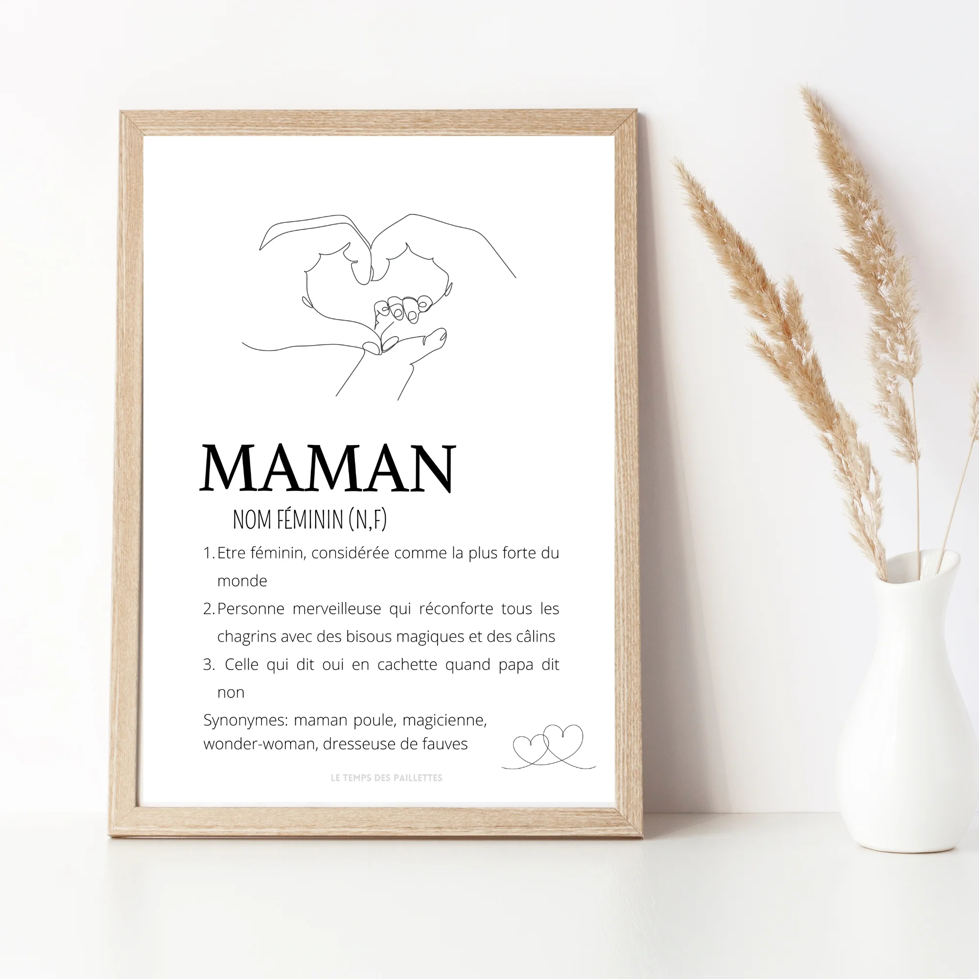 Affiche Définition maman personnalisée - cadeau fête des mères – Image 5