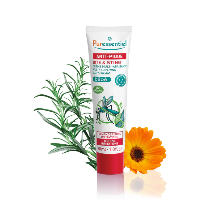 PURESSENTIEL ANTI-PIQUE CRÈME MULTI-APAISANTE BEBE 30 ML