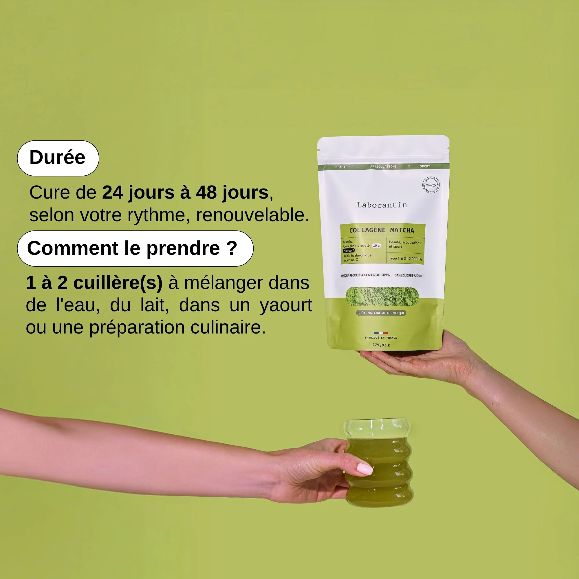 COLLAGÈNE MATCHA EN POUDRE – Image 3