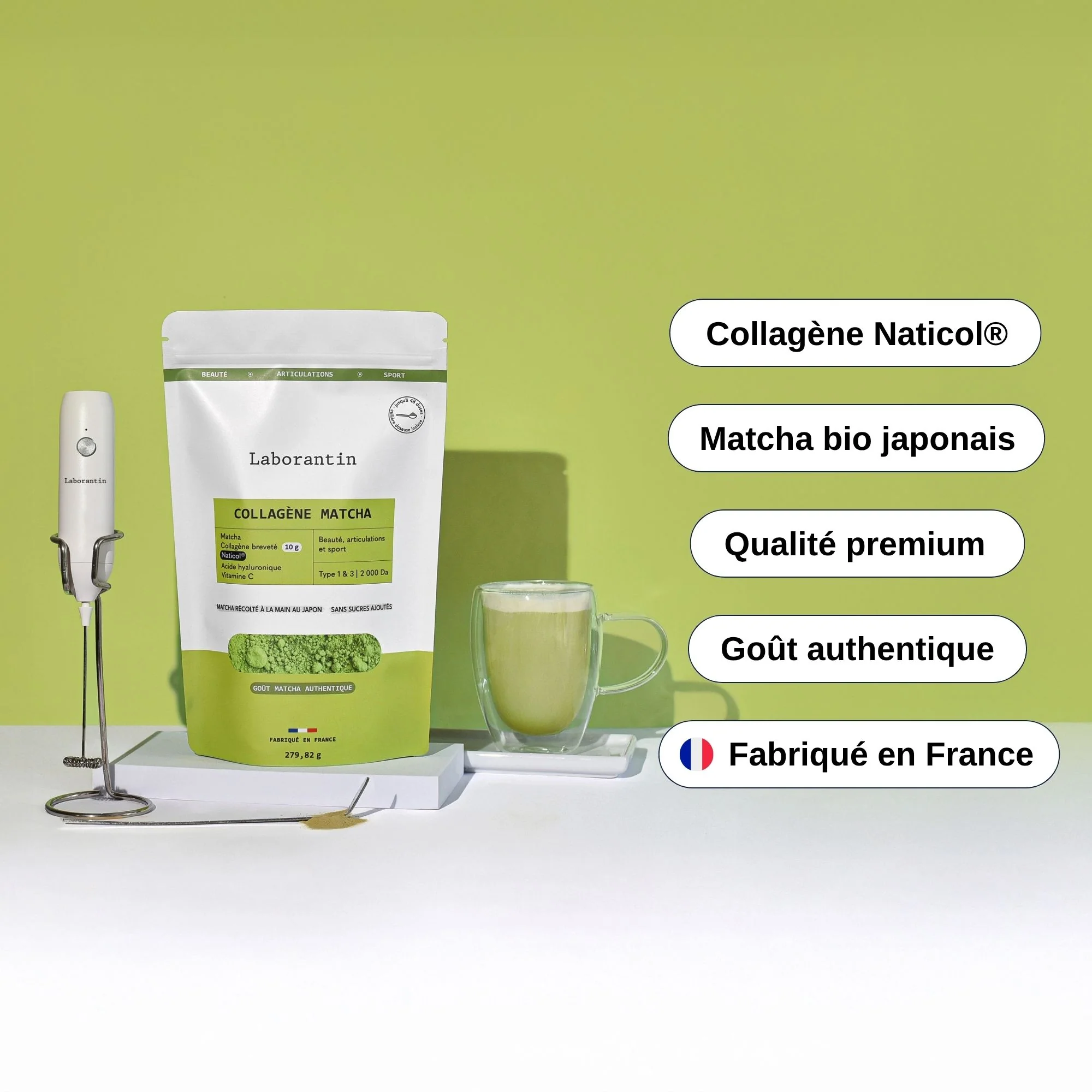 COLLAGÈNE MATCHA EN POUDRE – Image 4