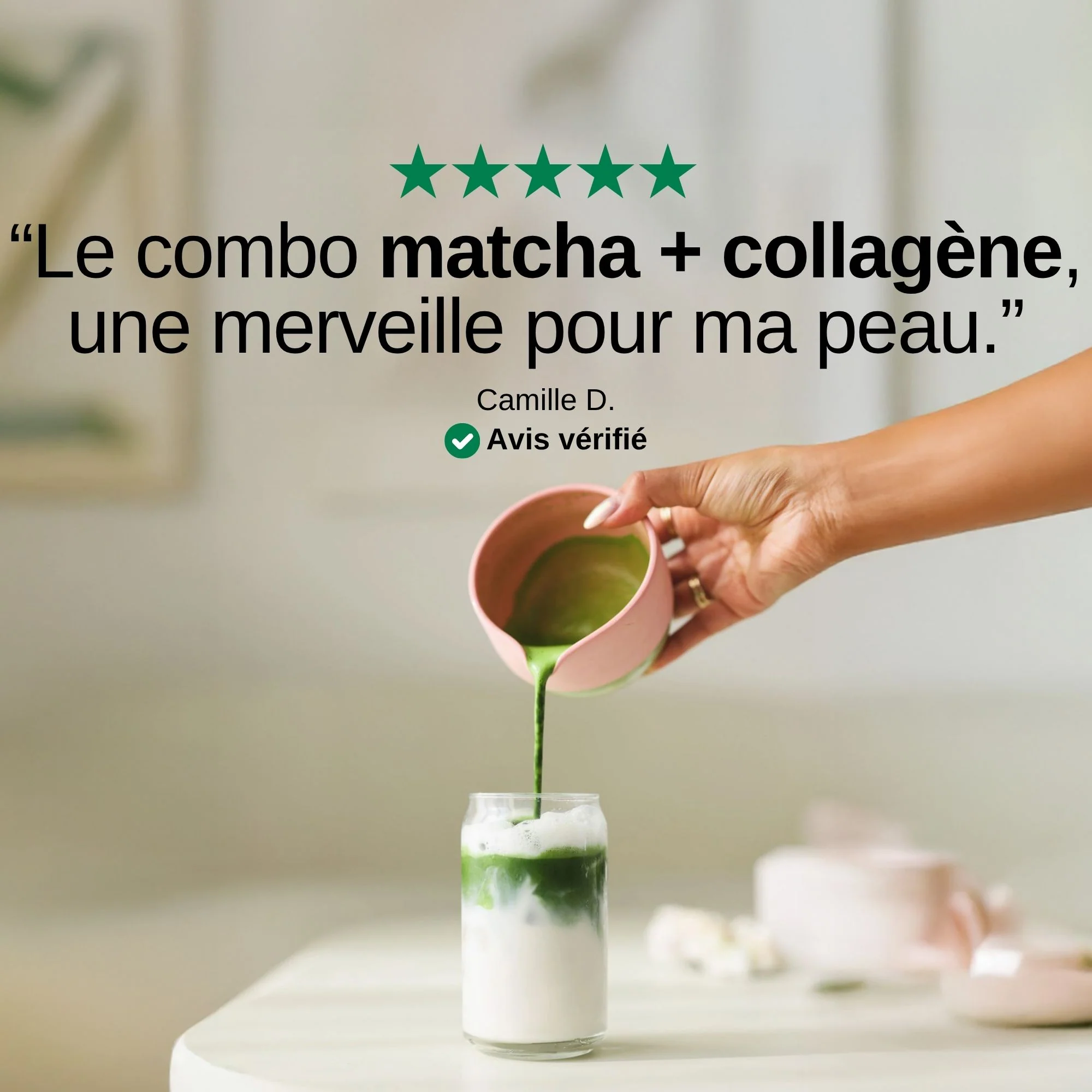 COLLAGÈNE MATCHA EN POUDRE – Image 6