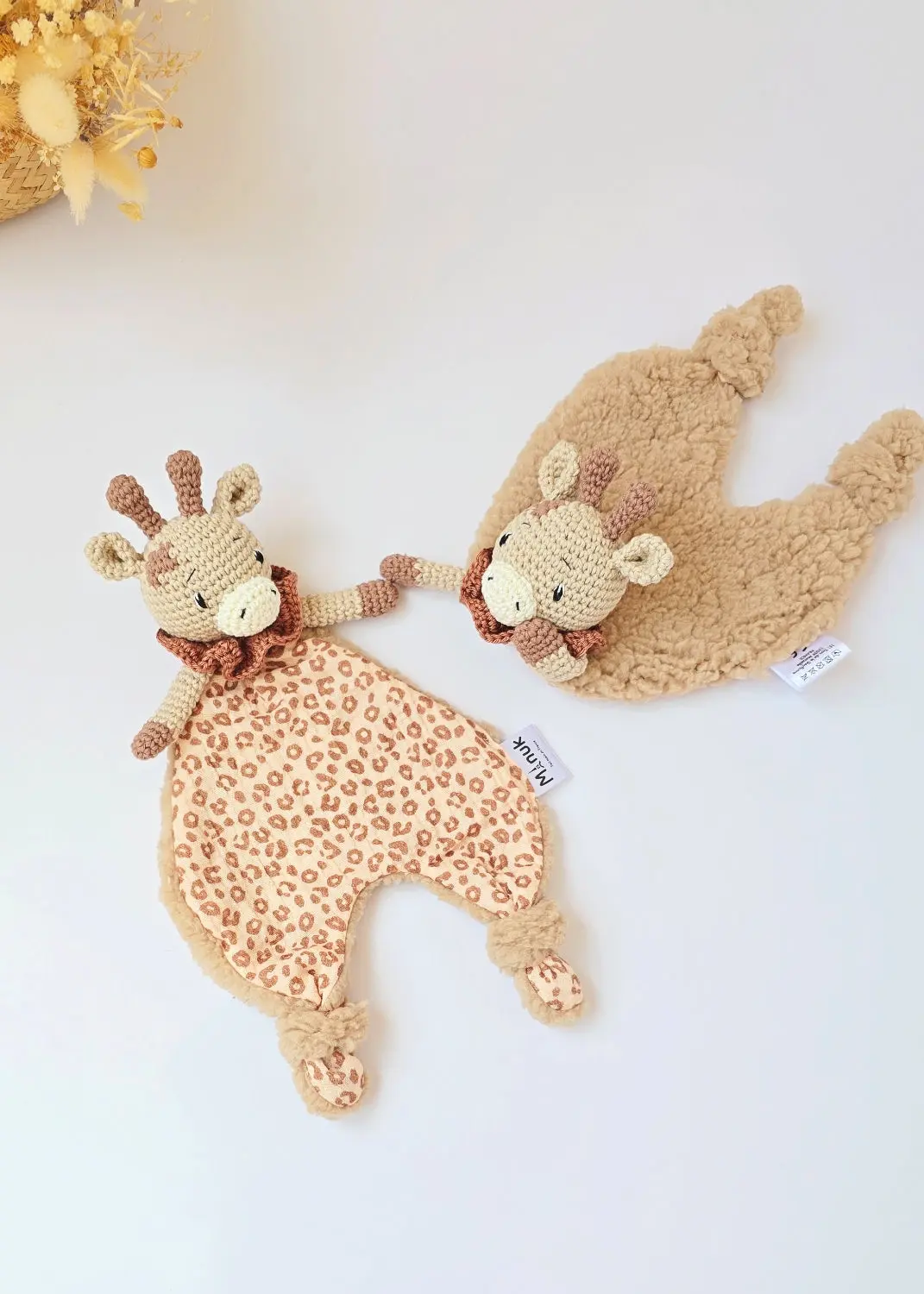 Doudou Calinou Girafe Personnalisable