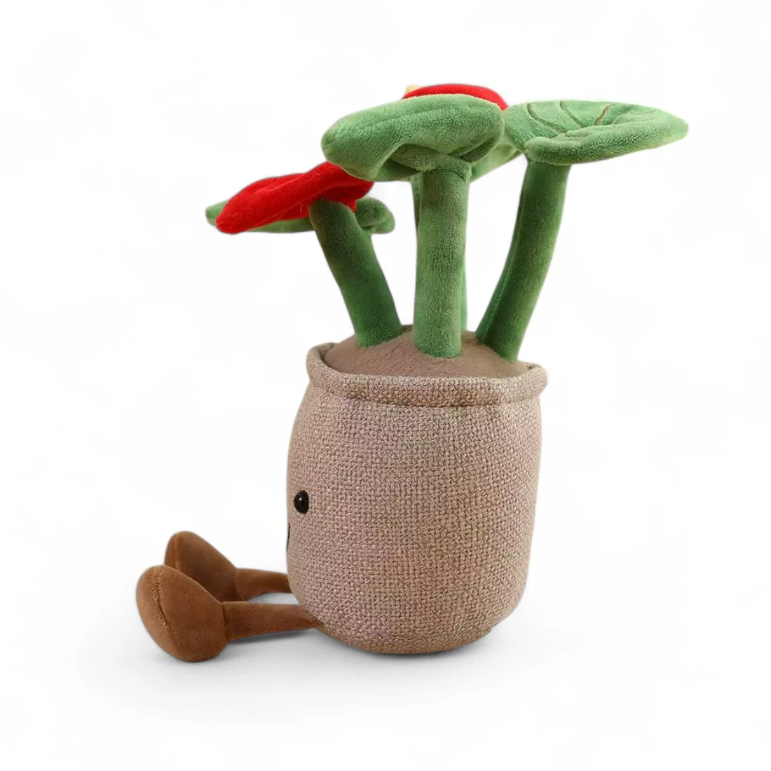 Peluche plante kawaii fleur de lune souriante – Image 6