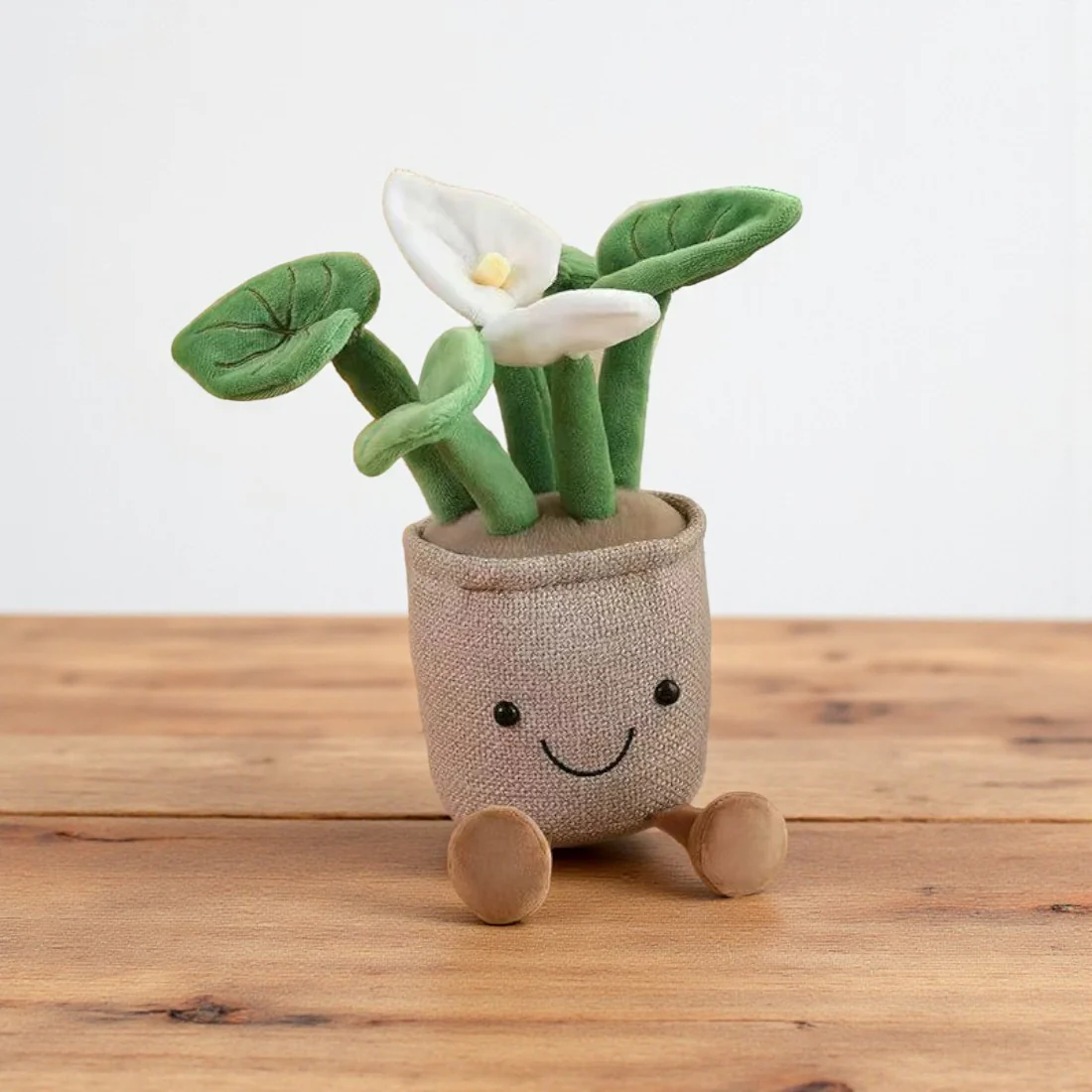 Peluche plante kawaii fleur de lune souriante – Image 5
