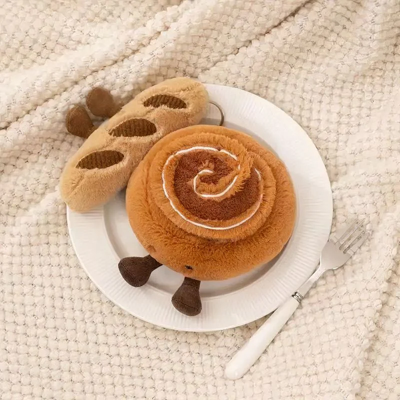 Peluche tea time kawaii cinnamon roll – Image 3