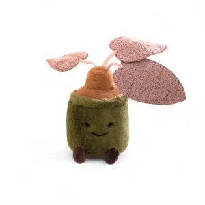 Peluche plante kawaii pot verdure