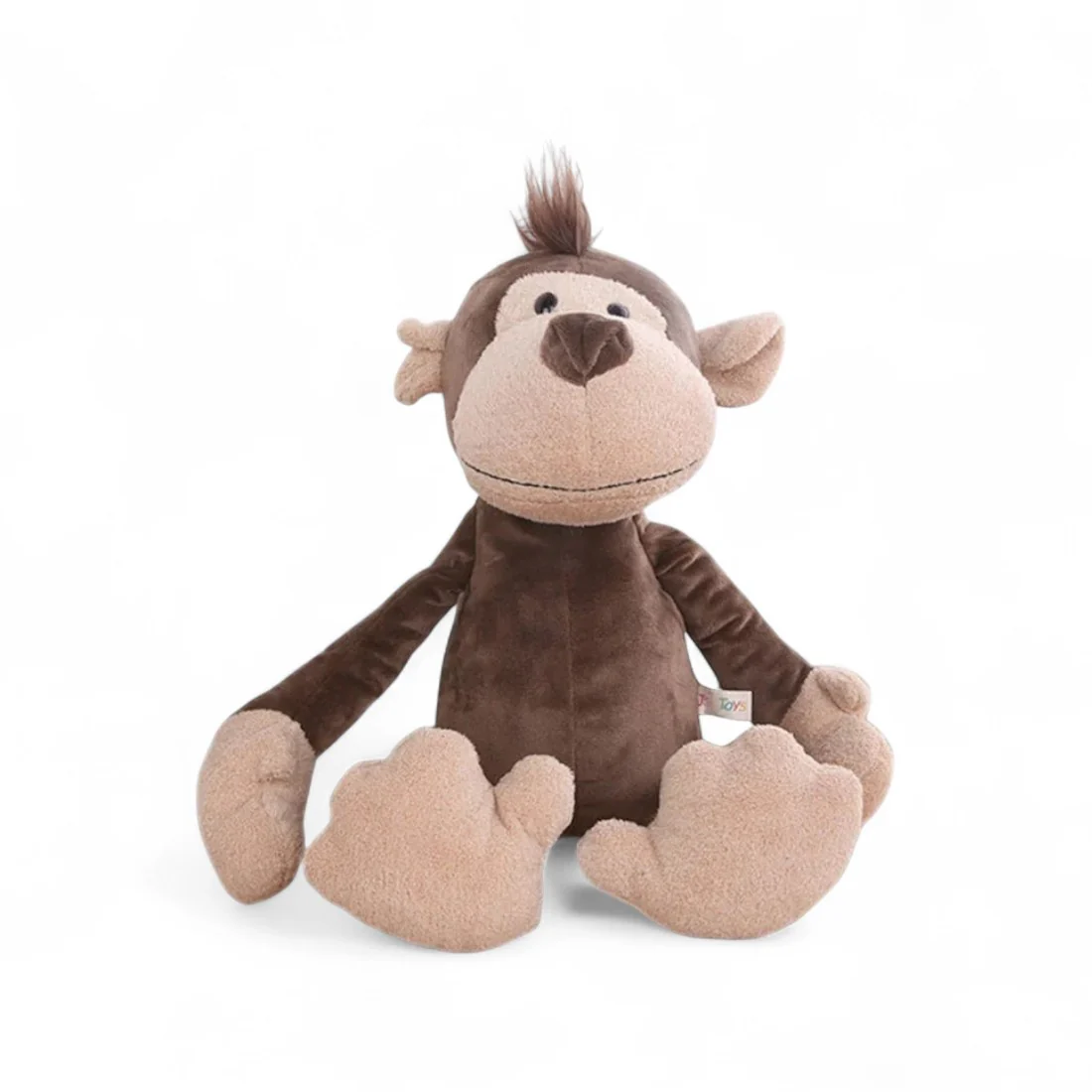 Peluche singe malicieux