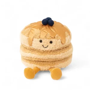 Peluche petit dej' pancakes kawaii