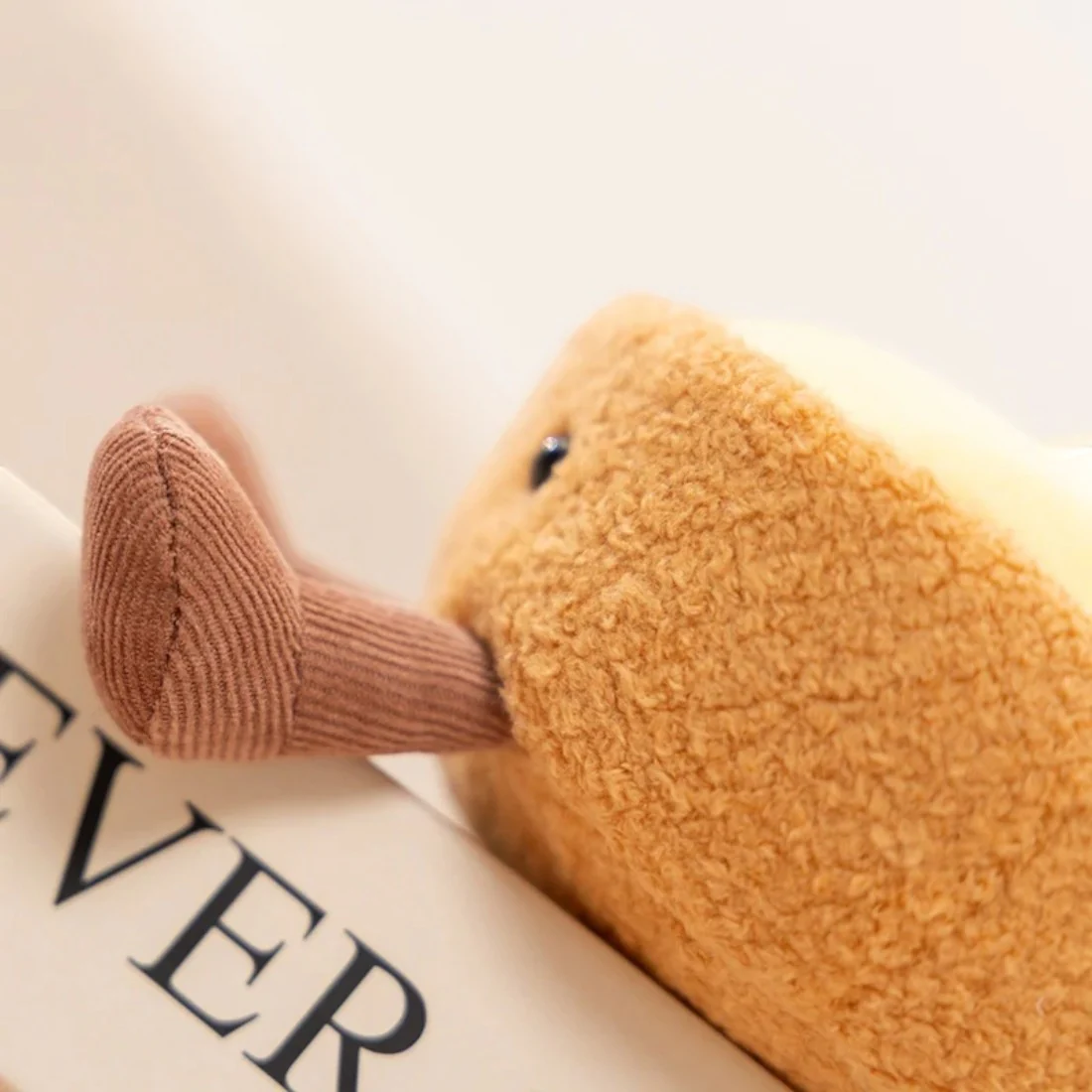 Peluche tarte citron acidulée kawaii – Image 5