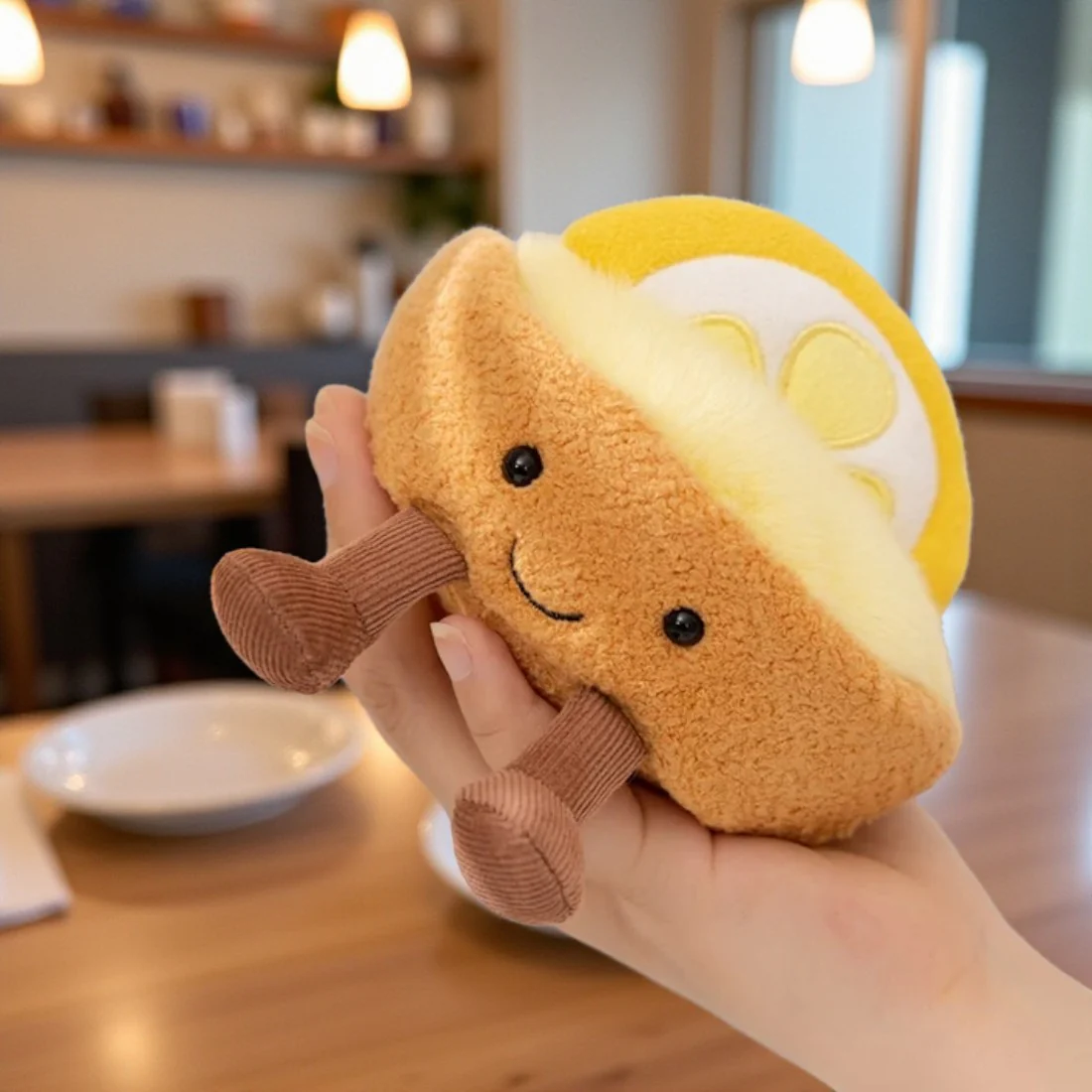 Peluche tarte citron acidulée kawaii – Image 6