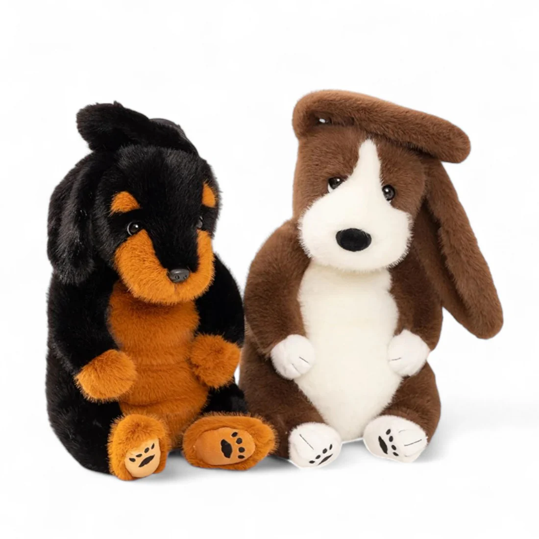 Peluche chien basset doux à longues oreilles – Image 7