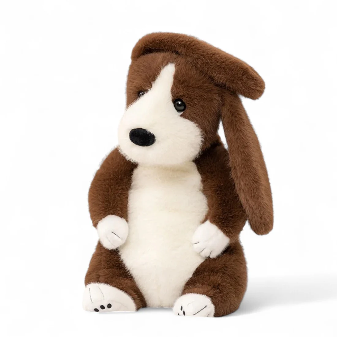 Peluche chien basset doux à longues oreilles – Image 2