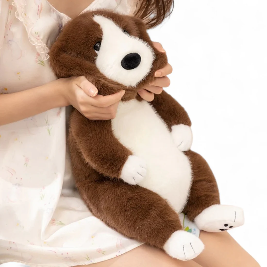 Peluche chien basset doux à longues oreilles – Image 4