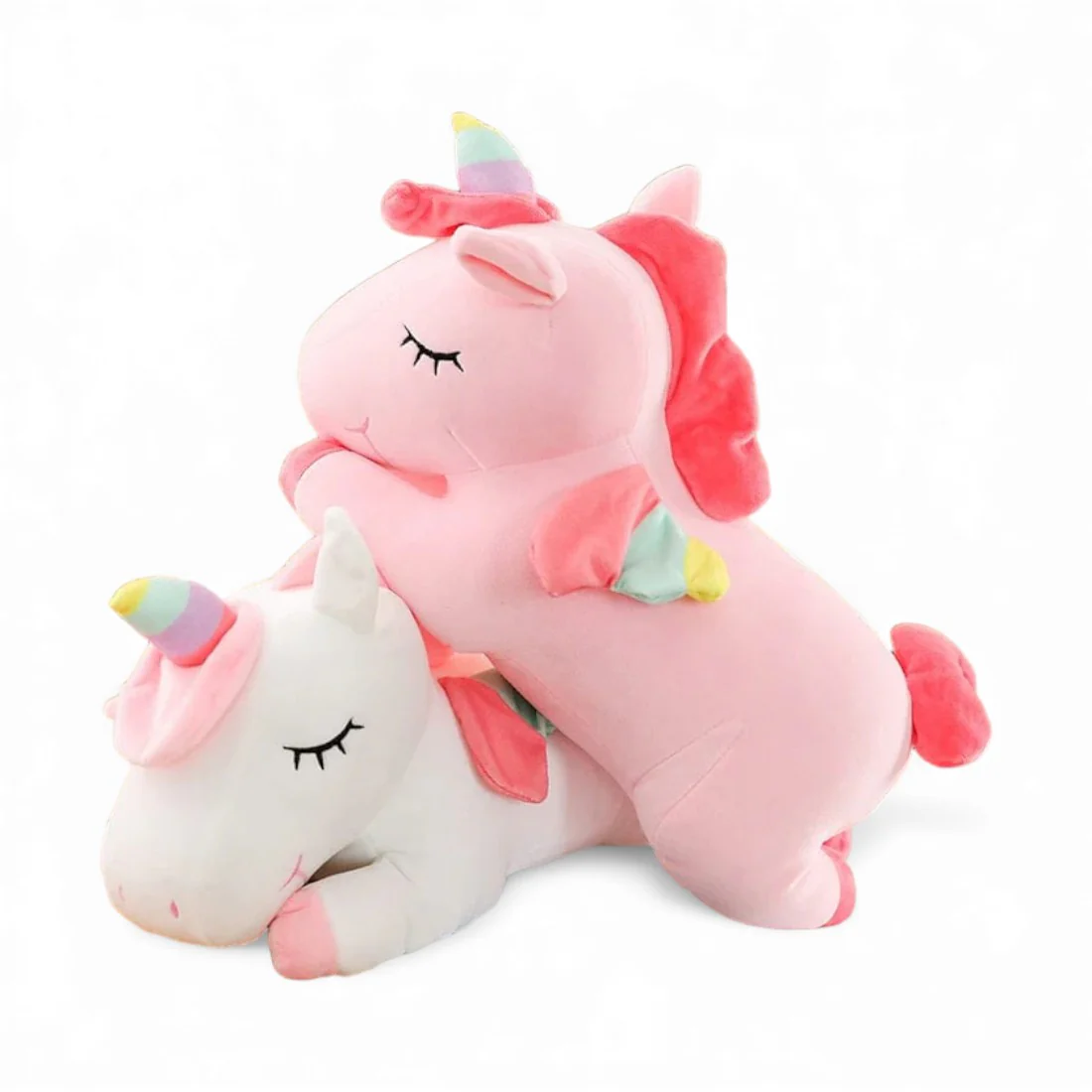 Licorne en peluche couchée pour enfant – Image 6