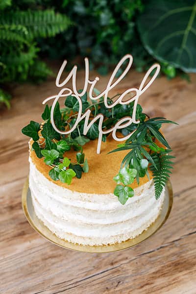 Topper Wild One en bois – Image 2