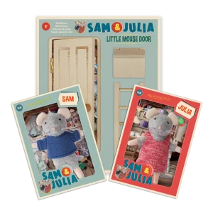 The Little Mouse Door + Sam & Julia Plush Bundle
