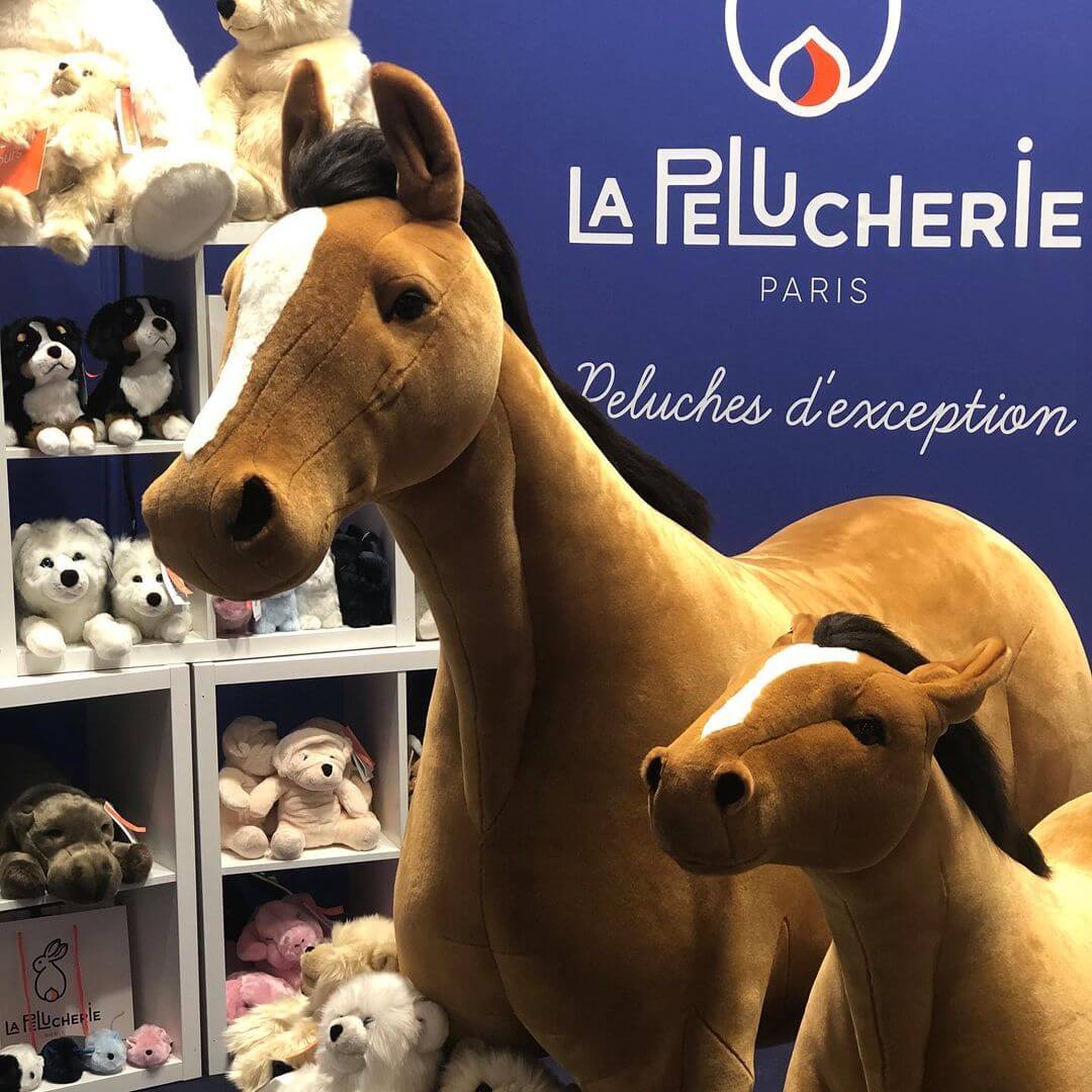 Ma peluche Cheval géant et son Poulain – Image 4
