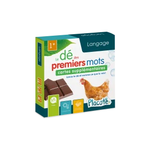Le dé des premiers mots - cartes supplémentaires
