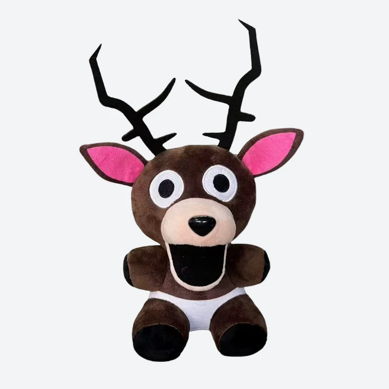Peluche cerf à bois noirs - Daniel