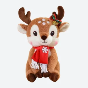 Peluche cerf de Noel - Ingrid