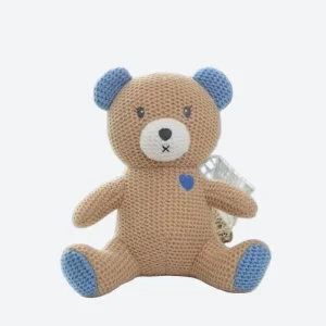 Peluche enfant ours crochet- BILAL