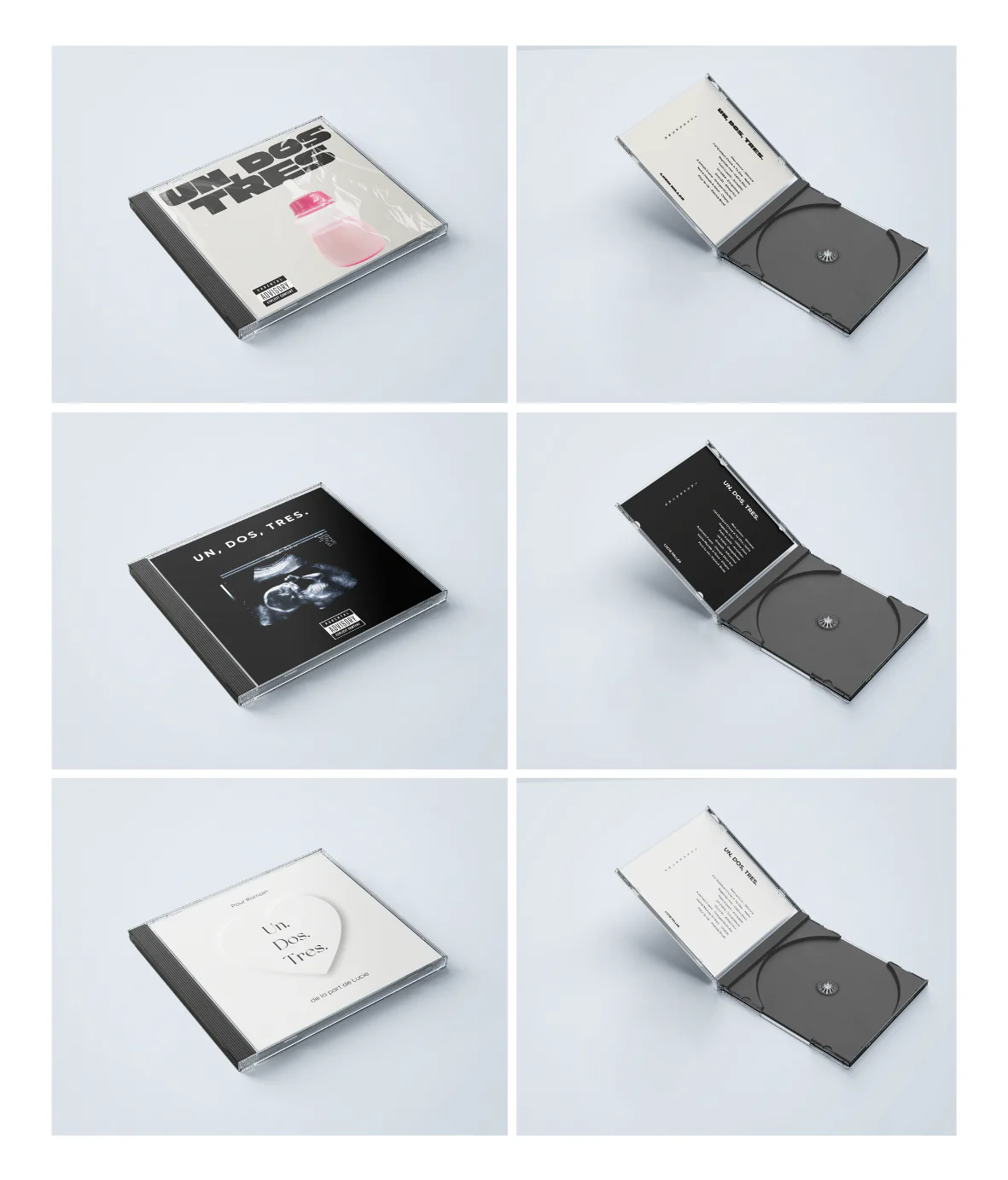 Jaquette CD annonce grossesse