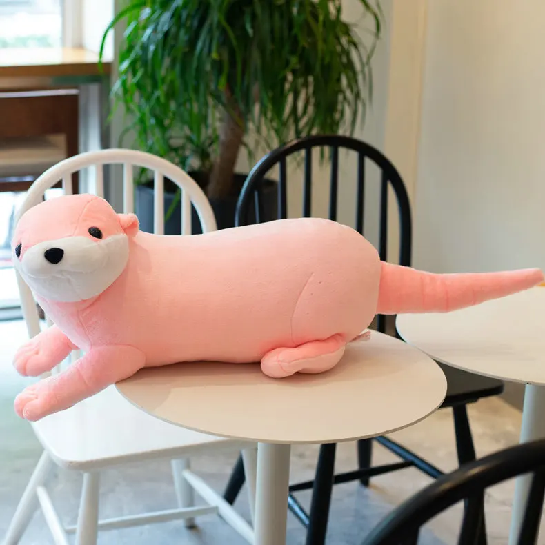 Doudou Loutre Rose