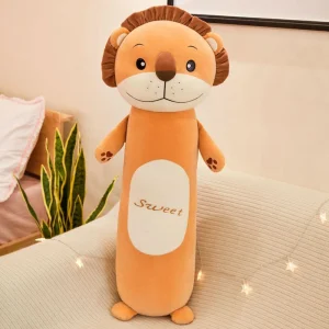 Lion En Peluche Géant