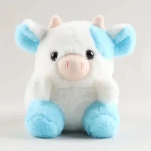 Doudou Vache Bleu