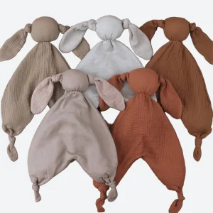 Doudou lapin plat - LEON