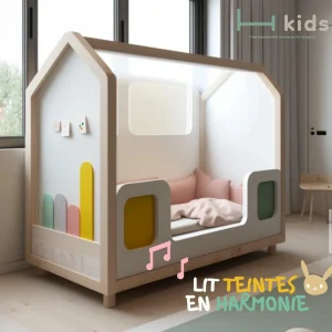 Lit teintes en harmonie