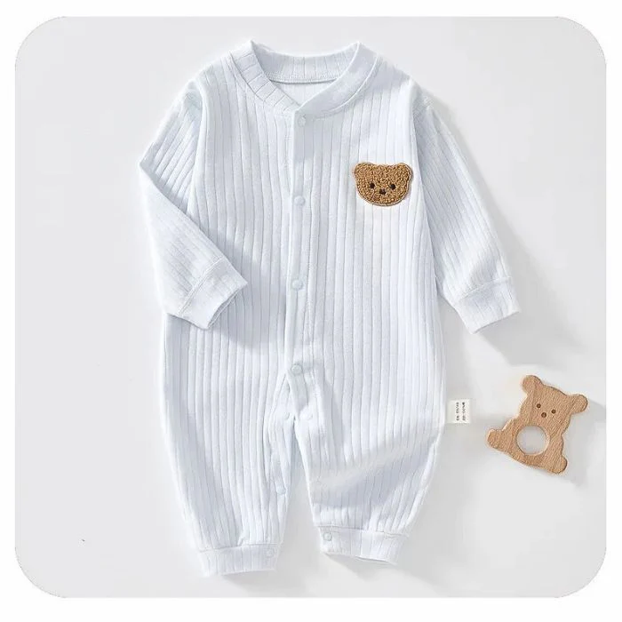 Barboteuse Bébé à Motif Ourson – Image 3