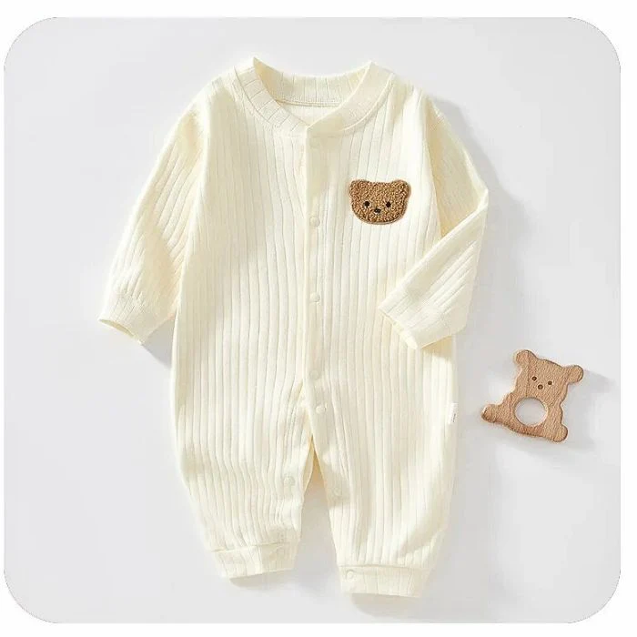 Barboteuse Bébé à Motif Ourson – Image 9